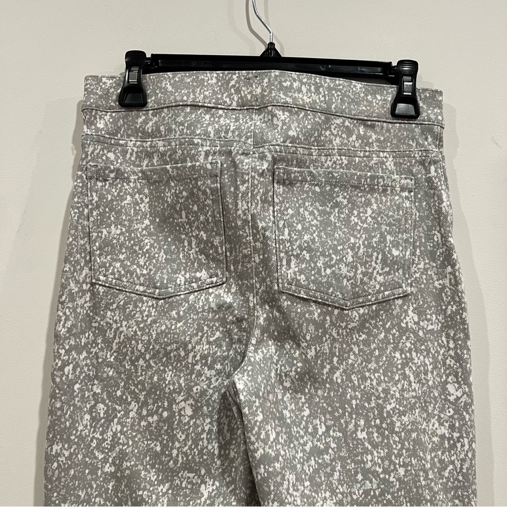 SPANX Ankle Jean-ish Leggings Speckled Grey Skinny Slimming - Picture 6 of 10